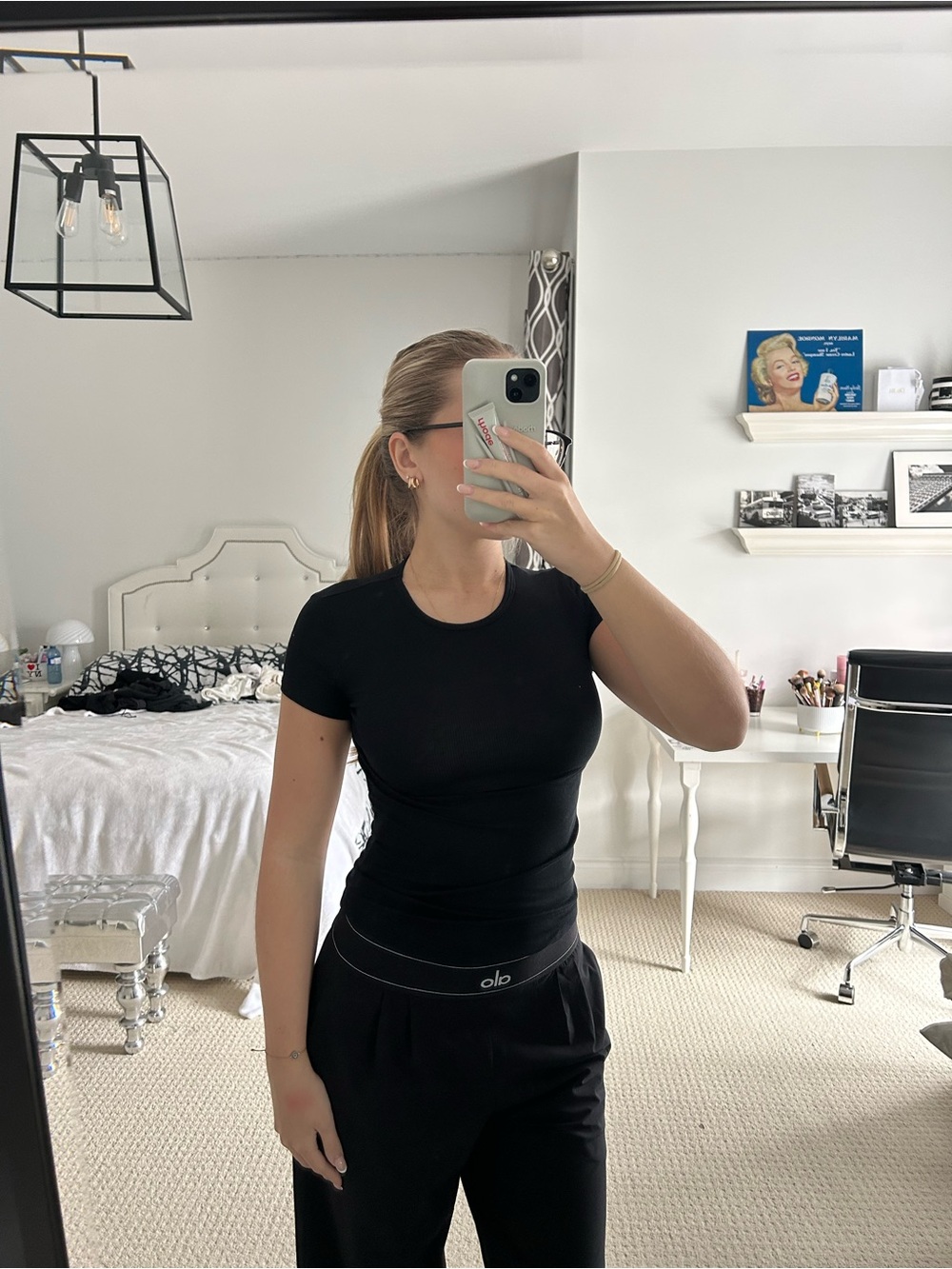 Black Short Sleeve Sunday Best